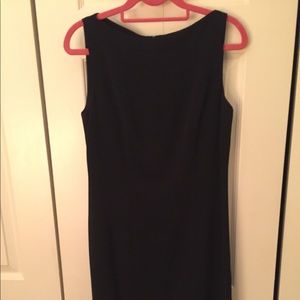 Yansi Fugel black dress and jacket